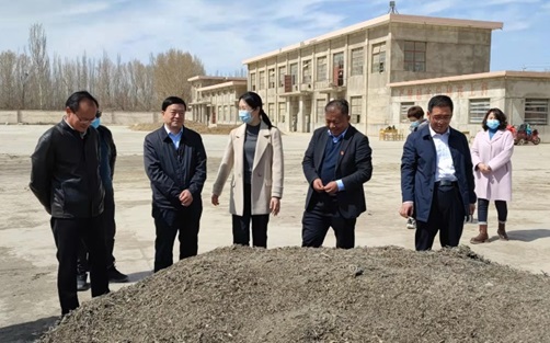 黨委書記、董事長劉興斌到金塔縣調(diào)研